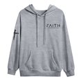 thumbnail image 4 of MHFRRA Sudadera con Capucha Temática y Bolsillo Delantero para Mayor Comodidad y Estilo Urbano Gris claro, 4 of 5