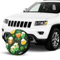 thumbnail image 4 of Kll St Patrick'S Day10 Tire Cover,Universal Wheel Tire Cover For Trailer, Rv, Suv, Truck,Camper And Many Vehicle,(17 Inch), 4 of 8