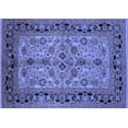 thumbnail image 1 of Ahgly Company Indoor Rectangle Oriental Blue Traditional Area Rugs, 4' x 6', 1 of 4