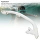thumbnail image 4 of Tubo Respirador Que Bucea, Tubo Respirador De Buceo Del ABS Del Silicón Para Nadar, 4 of 7