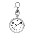 thumbnail image 3 of Nurse Watch Keychain Pocket Watch Relacione Regalo con el regalo de enfermería de la hebilla de la llave para el examen Actividades al aire libre Plata, 3 of 10