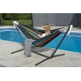 thumbnail image 1 of Vivere Cotton Double Hammock with 9' Stand, 1 of 4