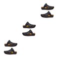 thumbnail image 1 of Qarigey 1 par de sandalias de hombre Primavera Verano Casual elegante impermeable Color sólido viaje playa padre zapatos regalo negro 39 Type1 NO1, 1 of 5