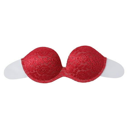 

adviicd Cotton Bras For Women Women s Love My Curves Balconette Underwire Full Coverage Bra Red D
