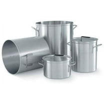 Vollrath Stock Pot,13 in Dia,Aluminum 67532