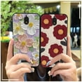 thumbnail image 4 of LYM-Phone Case For BLU View2/B130DL, Dirt-resistant Graffiti Anti-dust Shockproof Protective Full wrap Durable Oil Painting Soft case flower Silicone Fashion Design Anti-knock Waterproof, 4 of 9