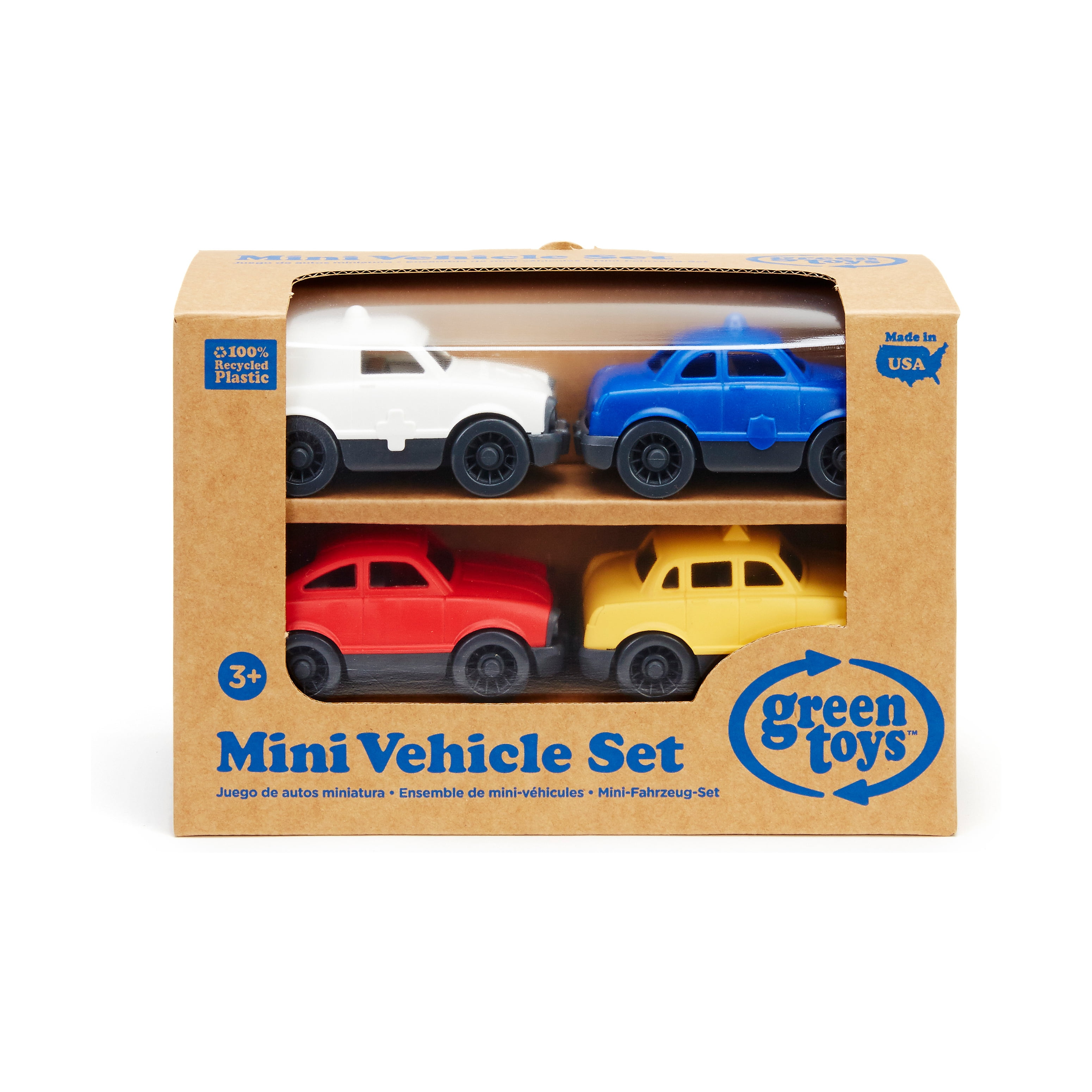 Green Vehicle 4-Pack -