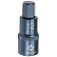 thumbnail image 4 of Uxcell Socket de broca hexagonal métrica H12 de 1/2 pulgada, longitud de 2 pulgadas, 4 of 5