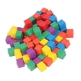 thumbnail image 3 of Stacking Blocks, 100pcs Building Block Toy Mellow Multicolor Portable With Bag For Home For Kid, 3 of 8