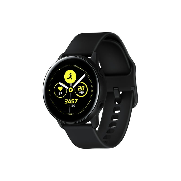  Samsung Galaxy Watch Active 2 (40mm, GPS, Bluetooth) Smart Watch  with Advanced Health Monitoring, Fitness Tracking, and Long Lasting  Battery, Black, SM-R830NZKCXAR (Renewed) : Electronics
