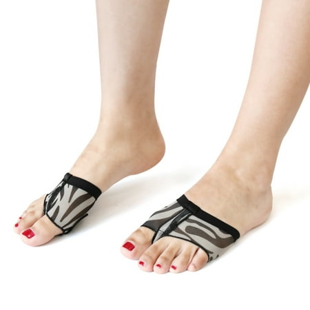 Belly Dance Dancer Dancing Veil - 1 Pair Belly Dance Ballet Dancer Toe Forefoot Metatarsal Foot Pads Insole L