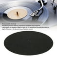 thumbnail image 3 of Record Platter Mat, Prevent Vibration Clear Bass Soft Record Player Wool Pad Universal  for  Record Player, 3 of 7
