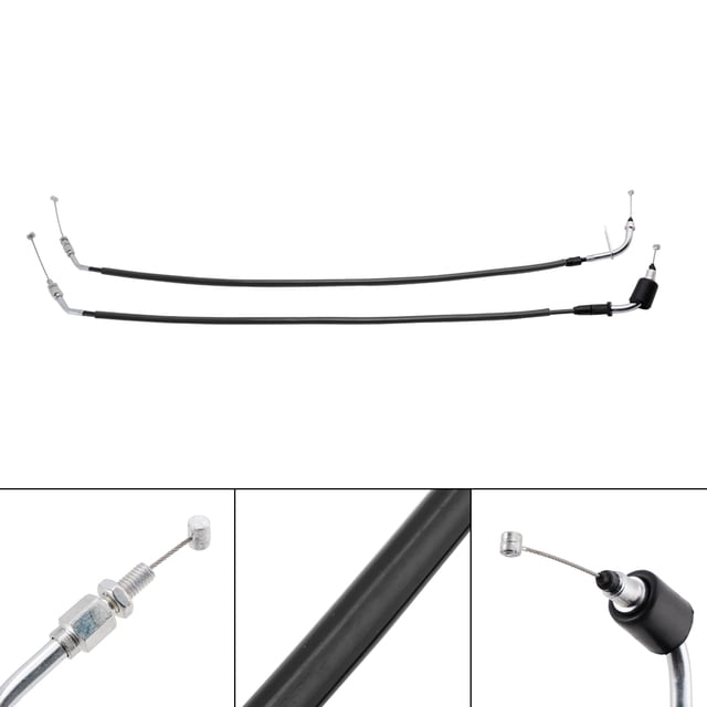 Throttle Cable Wire for Suzuki GSXR600 GSXR750 2011-2023 Black