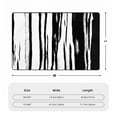 thumbnail image 7 of YFYANG 72"x48" Non-Slip Flannel Carpet Doormat, Living Room Bedroom Office Decorative Area Rugs, Indoor Black Vintage Texture Pattern Floor Mats, 7 of 7