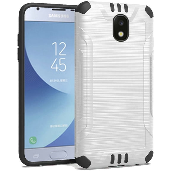 GSA Brushed Hybrid Case For Samsung Galaxy J3 (2018), J337, White