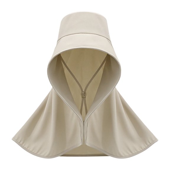 Hfnxid Mens Hats,Full Face Shoulder And Neck Hat Integrated Sunscreen Shawl Summer Fisherman Hat Oversized Sun Hat Cycling Sun Hat