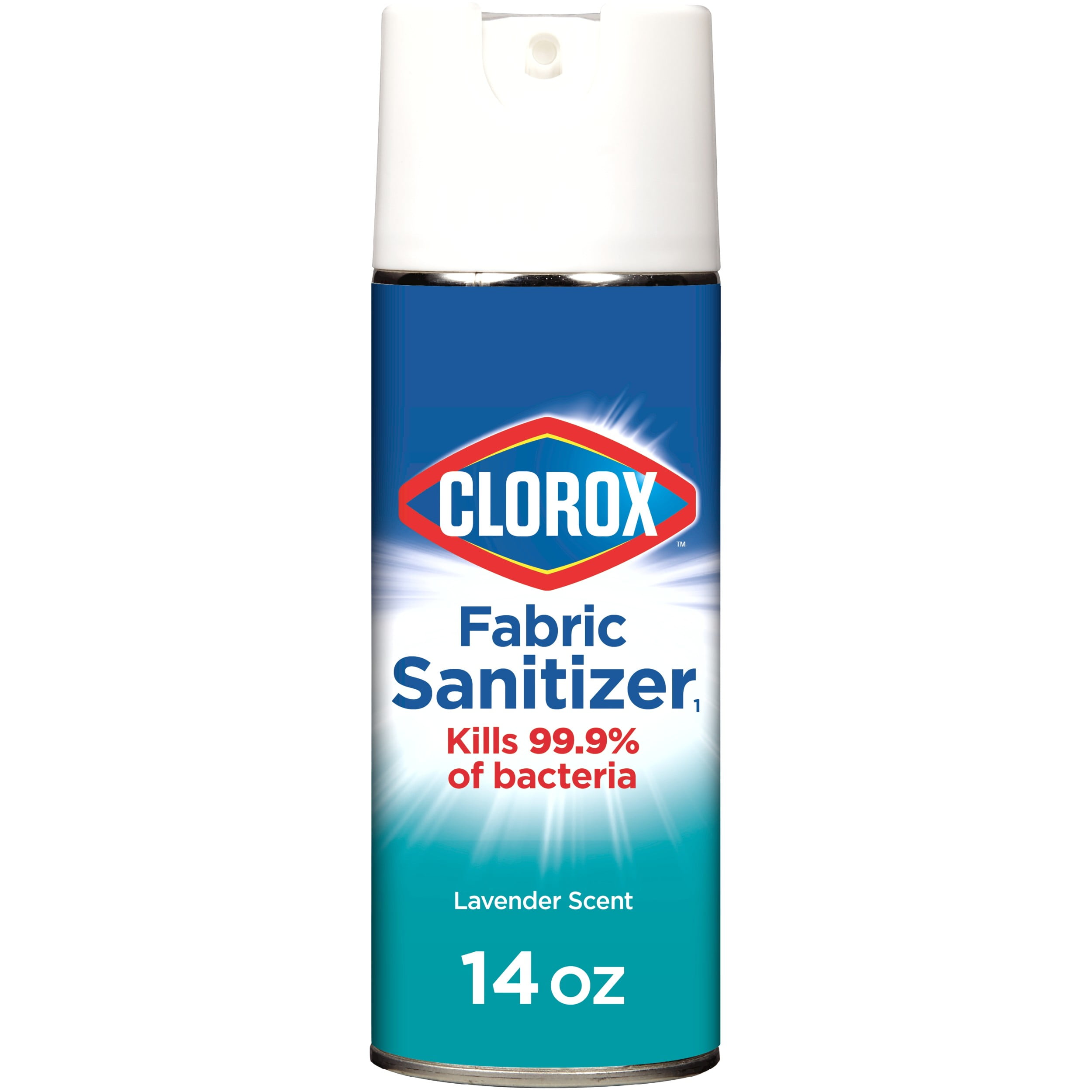 Clorox Bleach-Free Fabric Sanitizer and Odor Eliminating Spray, Lavender, 14 oz