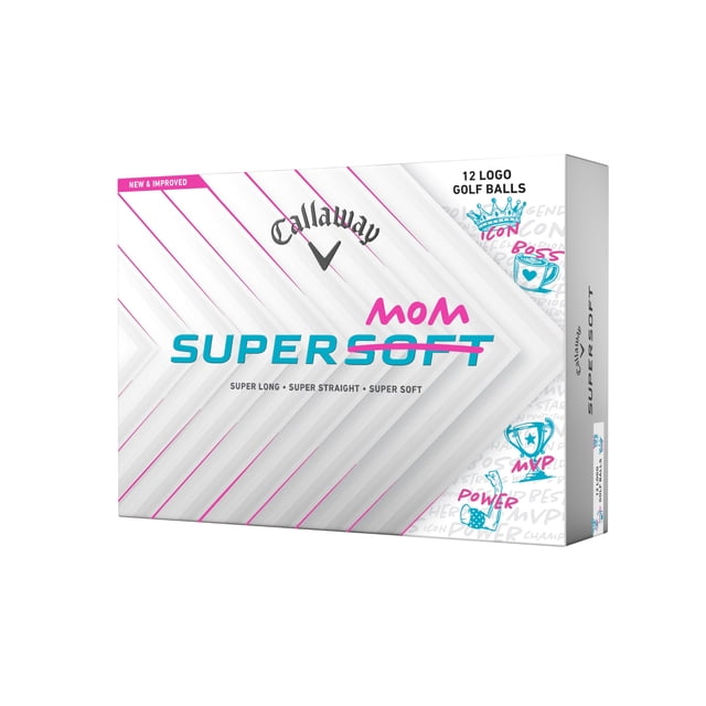 Pelotas de golf Callaway Supersoft, paquete de 12
