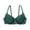 Green, variant on Woman Bra Push Up Bras Adjustable Straps Bras Wireless Bra Everyday Bras Soft Bra