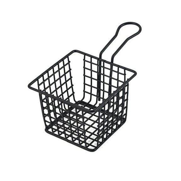 French Fries Basket Food Oil Strainer Bucket Snack Potato Chips Fried Chicken Storage Basket Container Kitchen Accessor