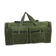 thumbnail image 3 of La bolsa de asas de lona del viaje, organizador, bolsa de almacenamiento que para caminar, viajes deportivos Verde, 3 of 9