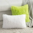 thumbnail image 5 of Dinheiro MIULEE 2er Set Kissenbezüge Künstlich Pelz Sofakissen Dekorative Dekokissen Kuschelkissen Plüschkissen Kuschelig Couchkissen Superweich Kissen Flauschig Kissenbezug für Sofa 40x40 cm Schwarz, 5 of 5