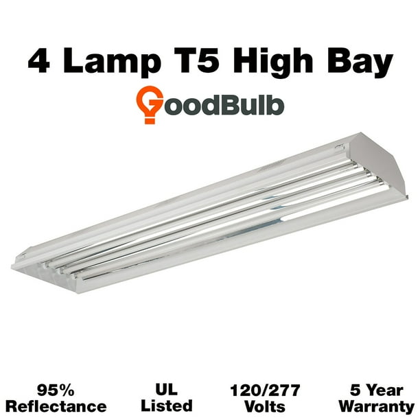 High Bay Fluorescent Lighting Fixture 4Lamp Fluorescent Light