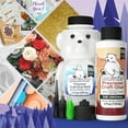 Bearly Art Glitter Crafters Precision Craft Glue Bundle 4 FL Oz, Tip Kit, 11 FL Oz Refill