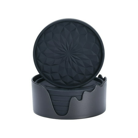 

DEKAXID Silicone Coasters Set Non-Slip And Non-Stick Cup Mat for Drinks Perfect for Home Decor And Tabletop Protection