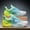 Green, variant on Sneakers, A Pair Of Basketball Shoes for Men, Designer Adult Low-top Sports Shoes, Men's Dunking Shock-absorbing Shoes
