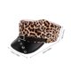 thumbnail image 2 of unbranded Boina Punk De Cuero PU Con Estampado De Leopardo Marrón Para Mujer Estilo, 2 of 6
