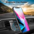 thumbnail image 2 of Uslion Air Vent Mount Soporte universal para teléfono móvil Adsorción magnética Soporte para teléfono de coche para Iphone Negro, 2 of 5
