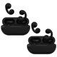 thumbnail image 1 of Auriculares Yesnero, NeroLabs, Showerbuds, Showerbuds impermeables, Bash, de conducción ósea, deportivos con cancelación de ruido y Bluetooth 5.3 (blancos), 1 of 6