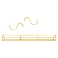 thumbnail image 1 of Colaxi Billiard Table Slide Track Billiards Accessories Ball Falling Rail Easy Setup Snooker Pocket Slide Tracks Pool Table Part Gold, 1 of 6