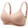 thumbnail image 2 of Darzheoy Bras for Women No Underwire Casual Gathered Shaping Cup Mesh Underwire Bra Everyday Bras 40/90, 2 of 3