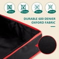 thumbnail image 4 of BRANTMAKER Gift Wrap Organizer Storage Bag with 6 Compartments, 40.5" x 14" x 6", 4 of 6