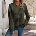 thumbnail image 2 of Tittly Sweatshirts for Teen Girls, Womens Winter Sweatshirts and Hoodies, Women Zip Up Sweatshirts, Athletic Sweatshirts for Women, Crewneck Sweatshirt Green XL, 2 of 5