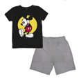 thumbnail image 1 of Conjunto Mickey Mouse Talla 10 Bermuda y Playera con Estampado Negro y Gris Jaspe, 1 of 3