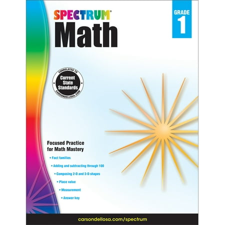 1 Theory Workbook - Spectrum Spectrum Math Workbook, Grade 1 160 pages