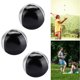 thumbnail image 5 of Heitune 3PCS Plata Negro PU Cuero Ocio Interior De La Bola Que Hace Juegos Malabares Portátil Funcionamiento Apoya, 5 of 5