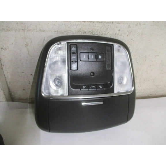 Pre-Owned Jeep Grand Cherokee Overhead Roof Console w/Homelink & Sunroof OEM LKQ - Verify Specific Vehicle Fitment In Description - (Good)