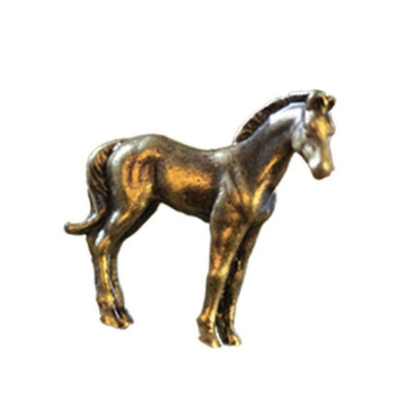 Miniature Horse Sculpture Alloy Craft Decoration For Book shelf Table top Miniature Landscape Figure