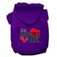 thumbnail image 6 of Pet, Dog  Cat Hoodie Screen Printed, "The Snuggle Is Real", 6 of 10