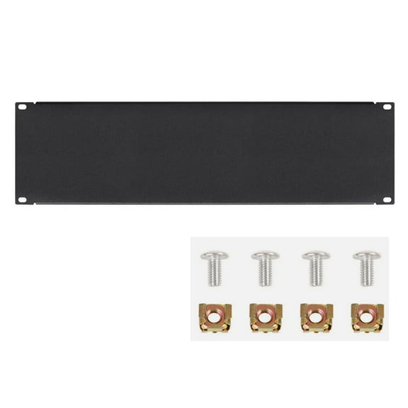 WSYW 3U Unvented Blank Rack Mount Panel Spacer 19" Network Server Cabinet