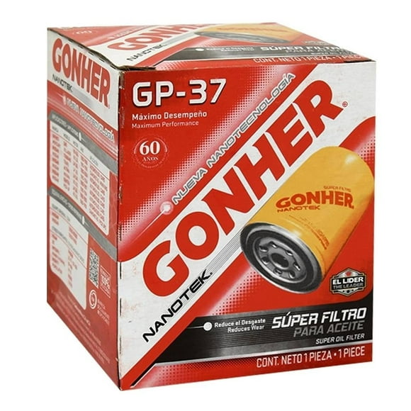 Filtro para Aceite Gonher Nanotek Nanotek GP-37