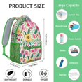 thumbnail image 2 of Artistic Botanical Student Backpack - Durable Bookbag with Padded Straps, 2 of 6