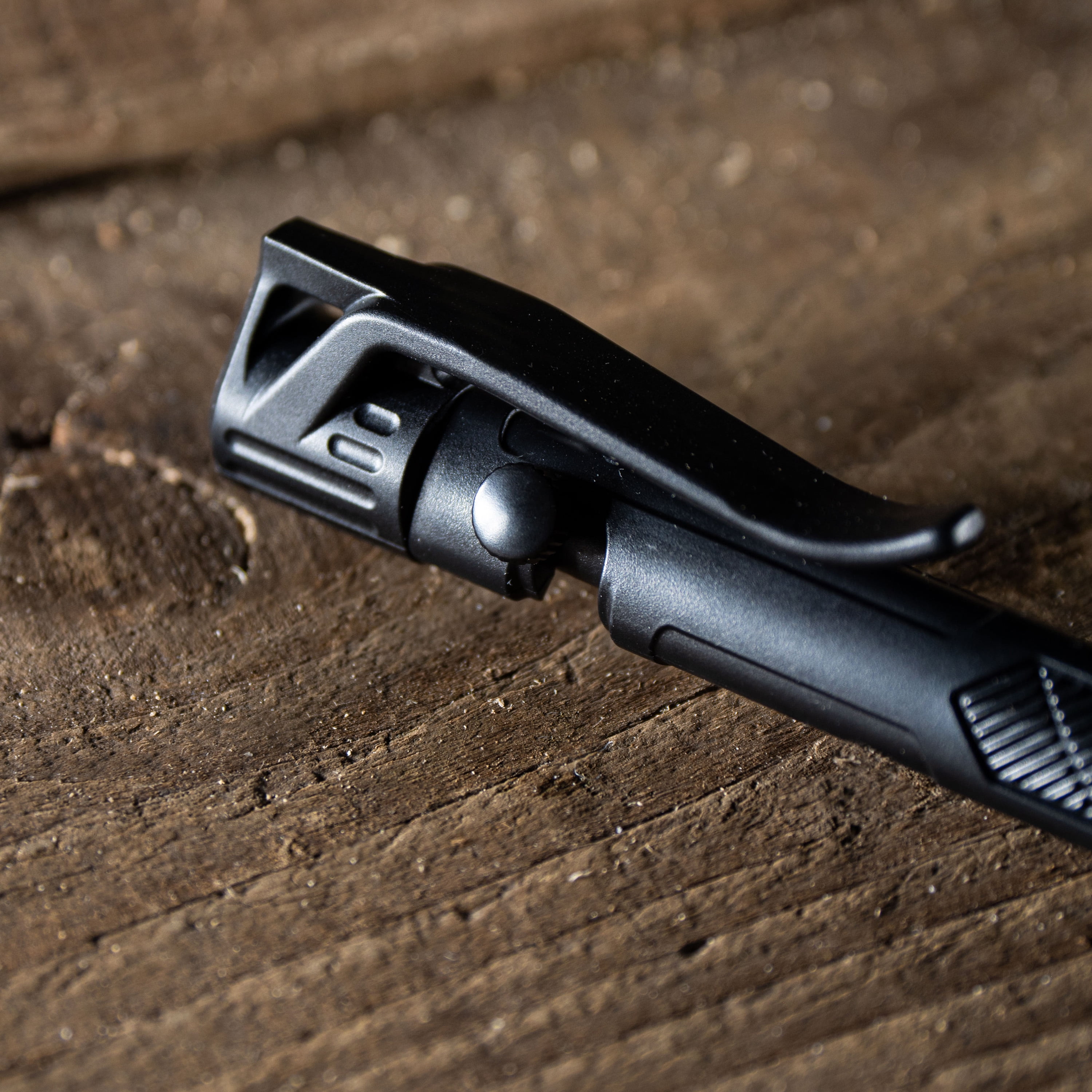 Rite in the Rain Weatherproof Black Mini Bolt-Action Pen - Black Ink, 2 Pack