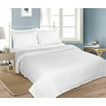 thumbnail image 5 of GLAMBURG 100% Cotton Bed Blanket, Breathable Bed Blanket Queen Size, Cotton Thermal Blankets Full - Queen Size, Perfect for Layering Any Bed for All Season - White, 5 of 6