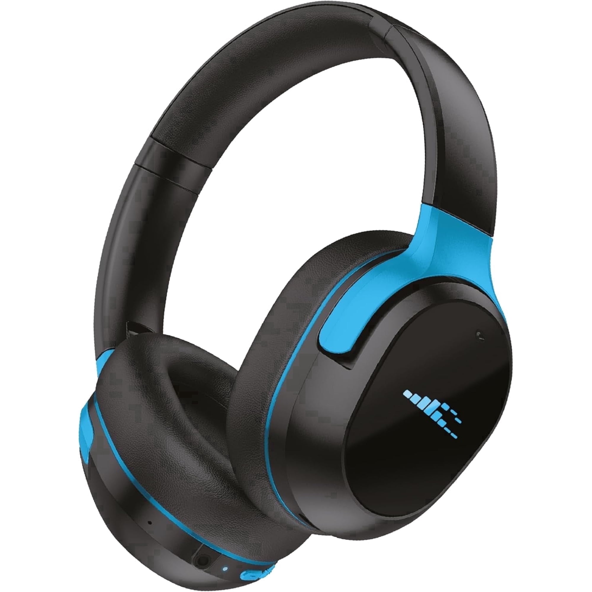 H2O Audio RIPT ULTRA Over-The-Ear Sport Headphones – 100% Sweatproof with Active Noise Cancellation, 50H Battery, Interchangeable Washable Cushions, Bluetooth, Mic, and Travel Case