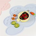thumbnail image 2 of Sets de Table en Silicone pour Table à Manger, Antidérapants avec Bords Relevés, 2 of 8